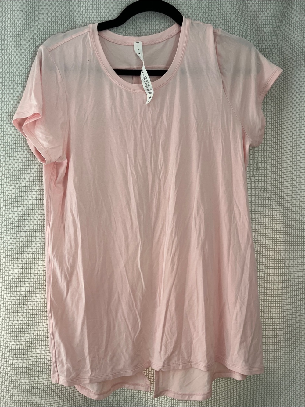 Lululemon Light Pink Short Sleeve Modal Women’s Tee